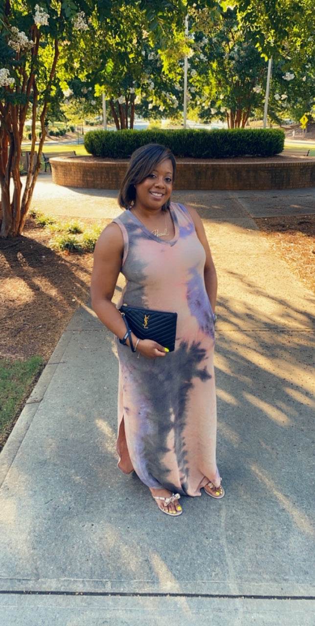 Fun Summer Tie Dye Dress!
