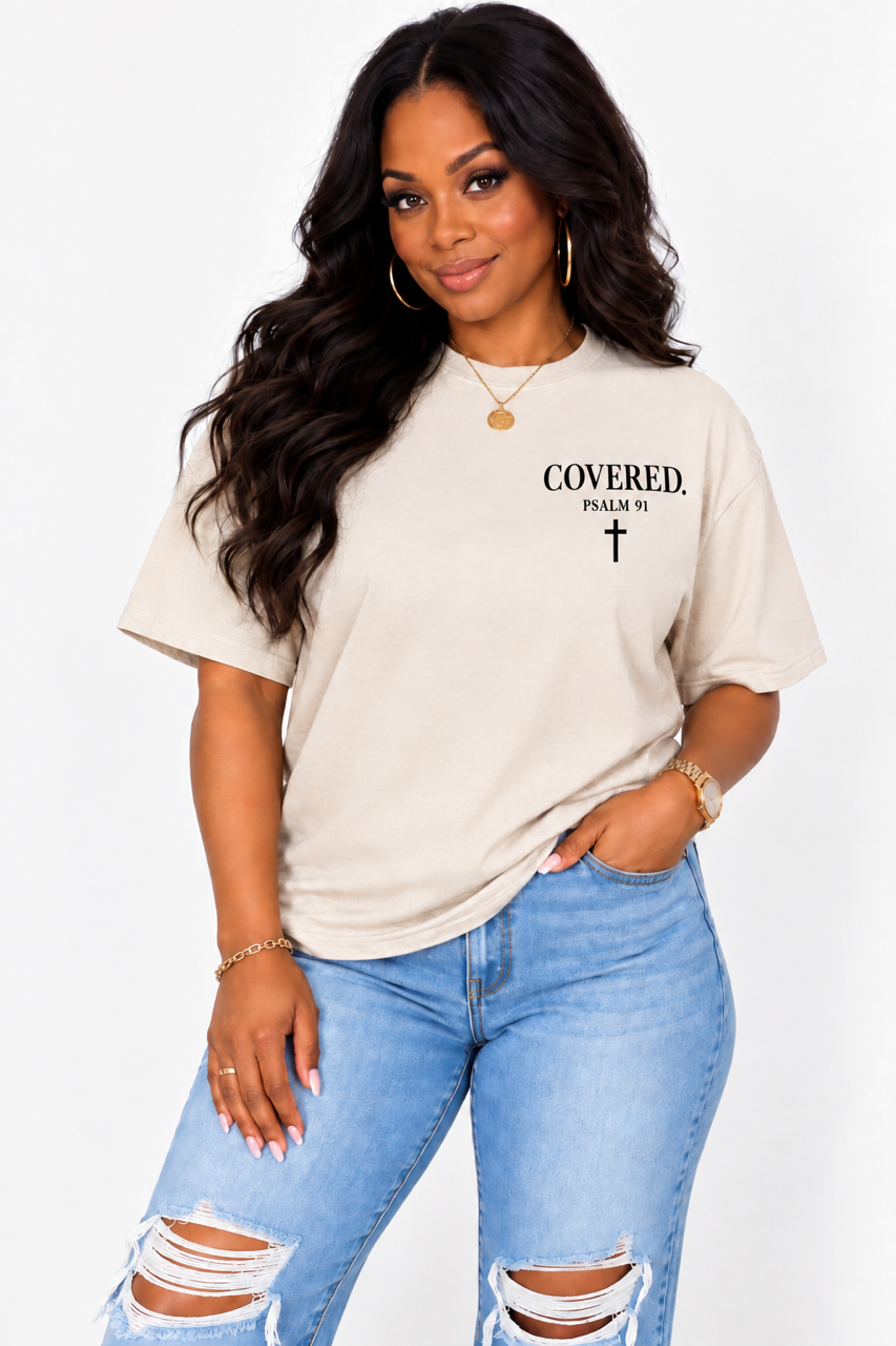 'Covered. Psalm 91' Tee 🎀