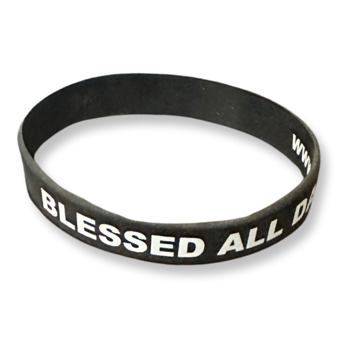 ‘BLESSED ALL DAY EVERYDAY’ Wristband