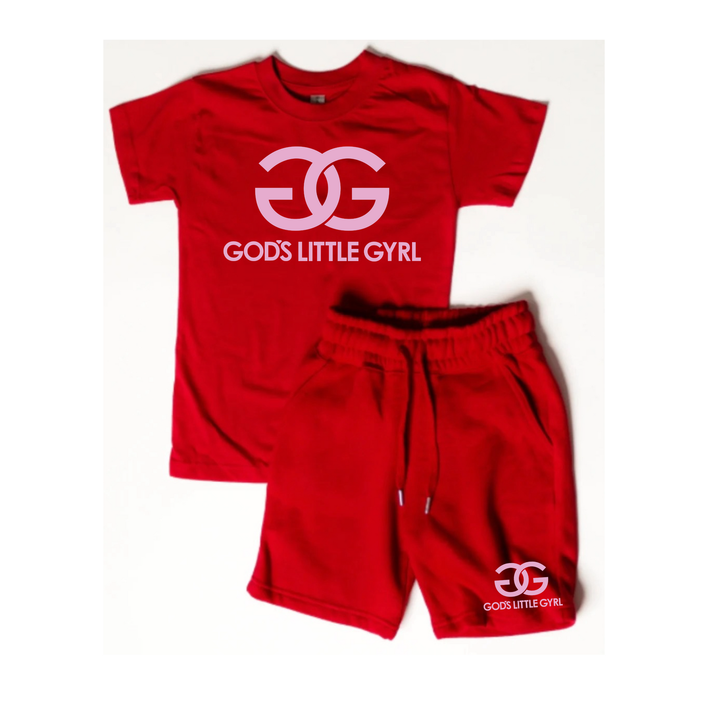 'God's Little Gyrl' Short Set