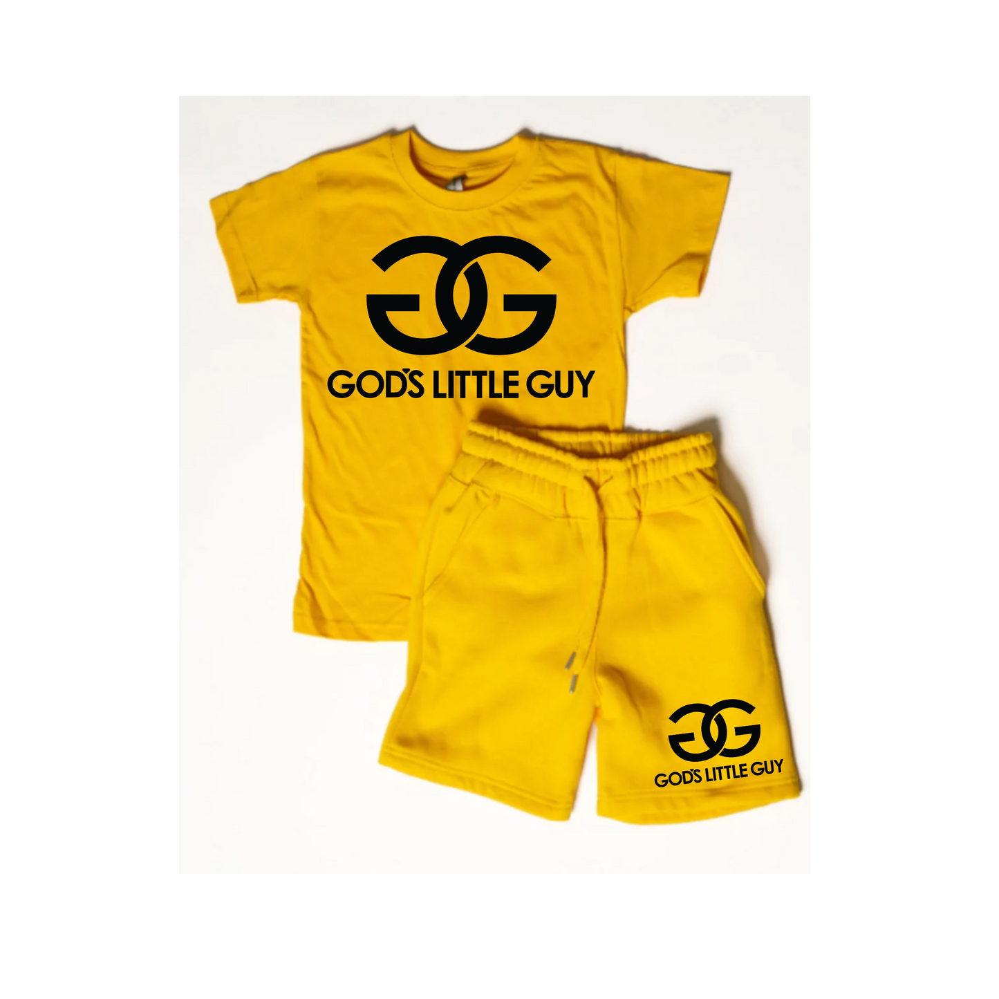 'God's Little Guy' Short Set