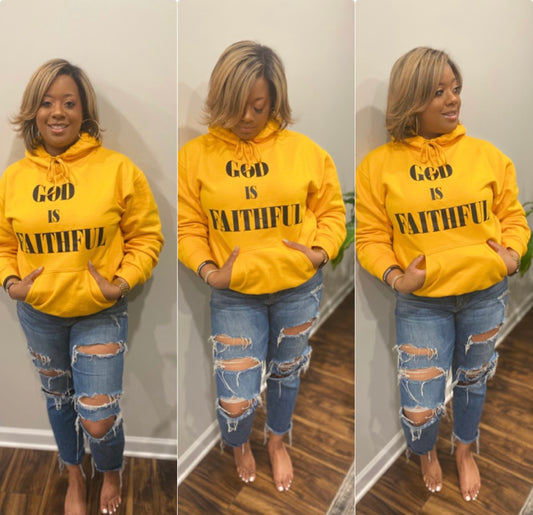 'GOD IS FAITHFUL' HOODIE