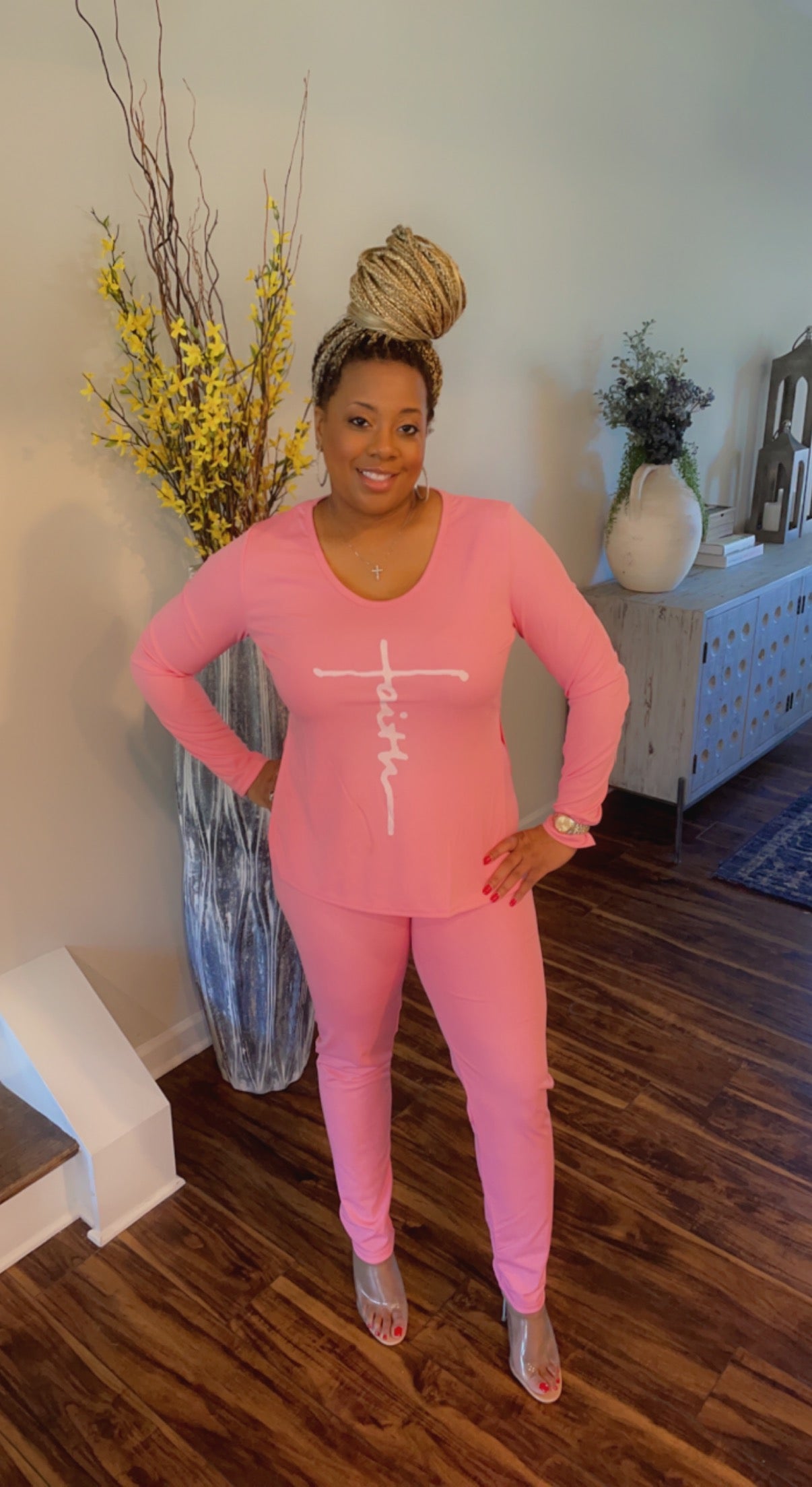 "Faith" Pants Set